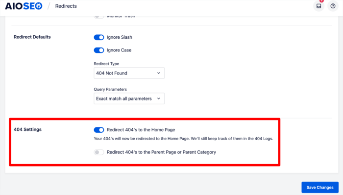 Automatically redirecting 404 page to homepage.