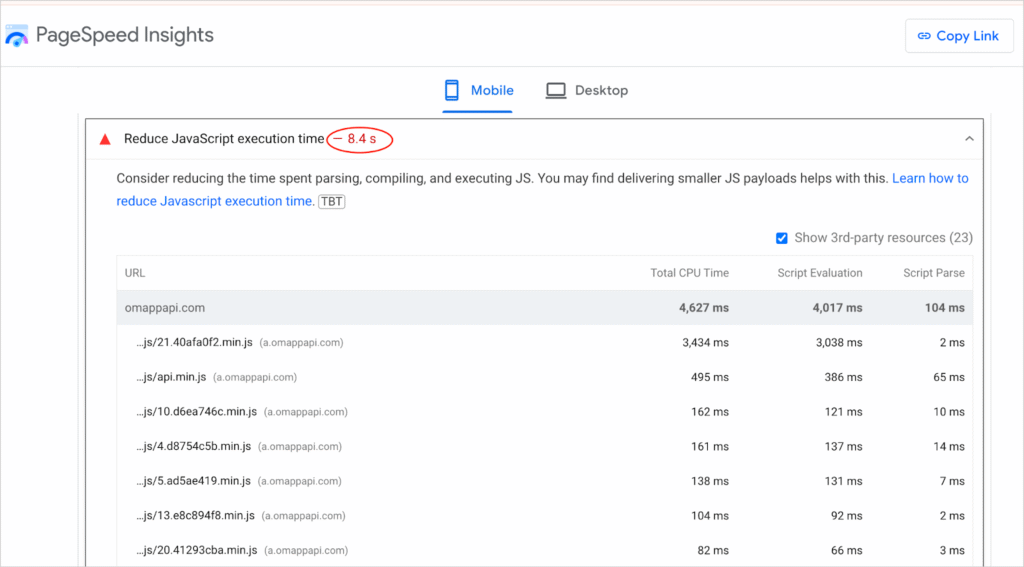 ウェブサイトのスピード最適化を改善するための具体的な提案。