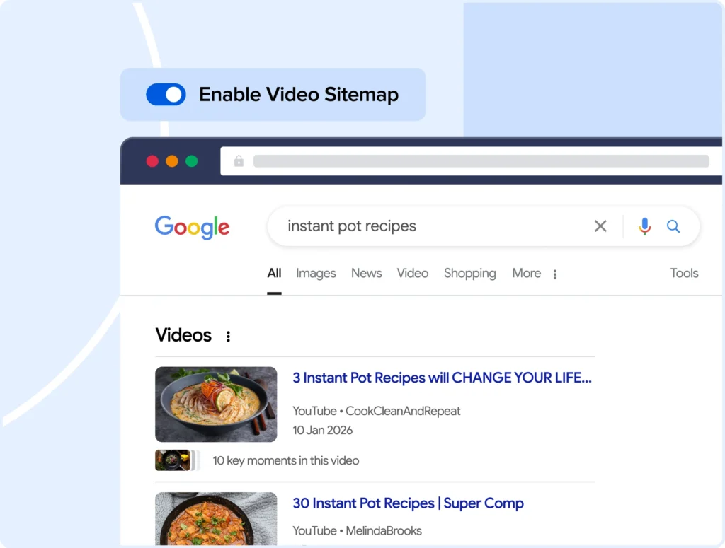 WordPressで動画サイトマップを簡単に作成。