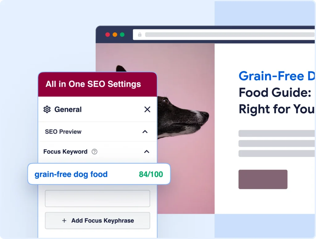 Improve the on-page SEO and visibility of your Elementor site.