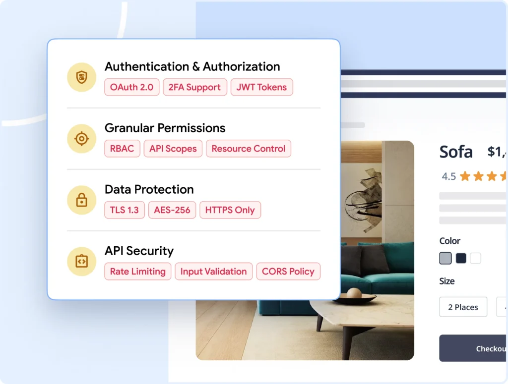 Built-in security keeps your SEO data secure.